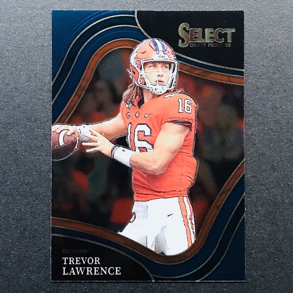 Trevor Lawrence - 2022 Select Draft Picks Blue #136 - Picture 1 of 2